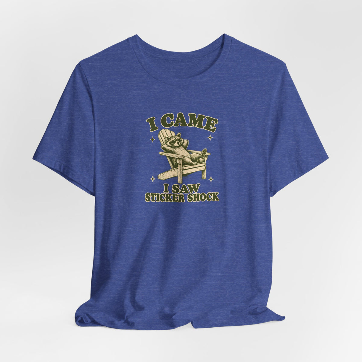 Raccoon Sticker Shock - Economic Anxiety T-Shirt