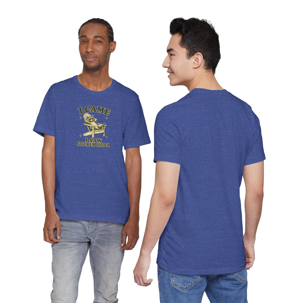 Raccoon Sticker Shock - Economic Anxiety T-Shirt
