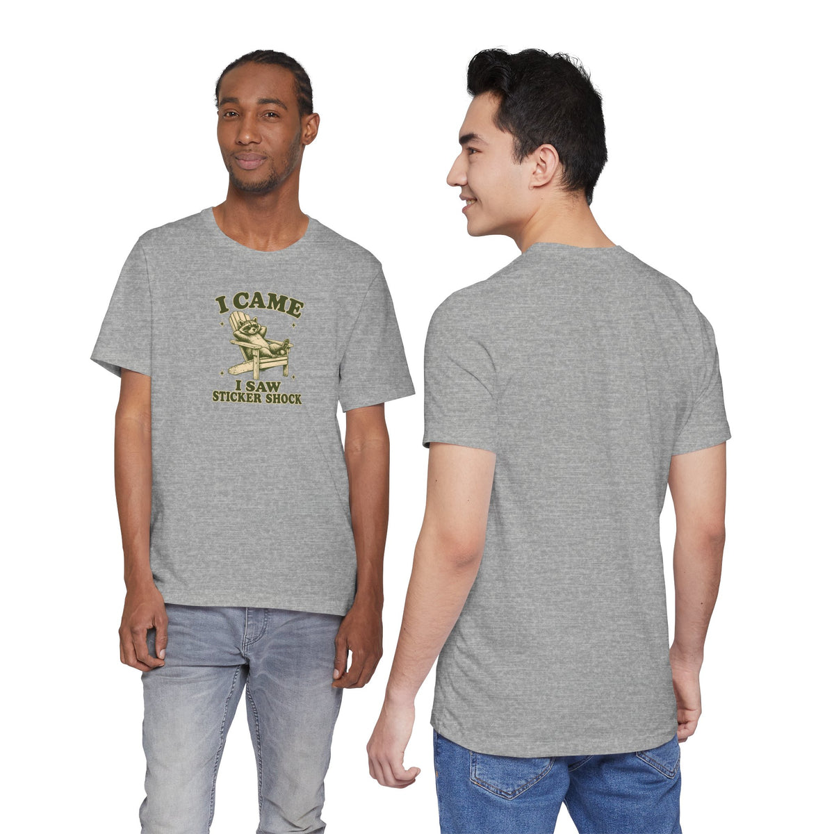Raccoon Sticker Shock - Economic Anxiety T-Shirt