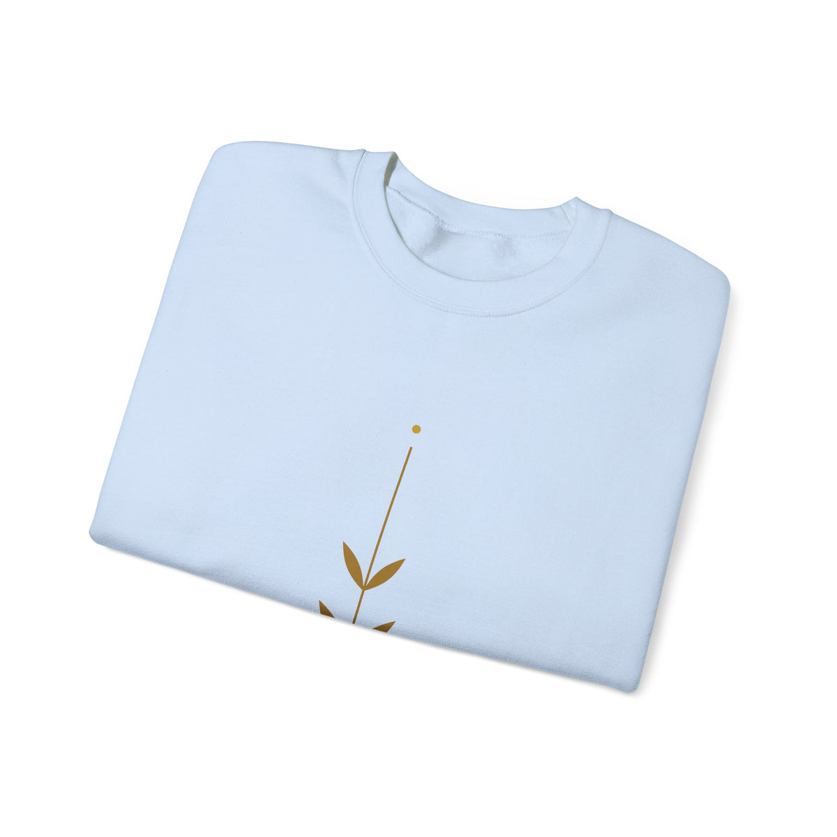 Rooted Botanical Sweatshirt — Gold Sprig Graphic Crewneck