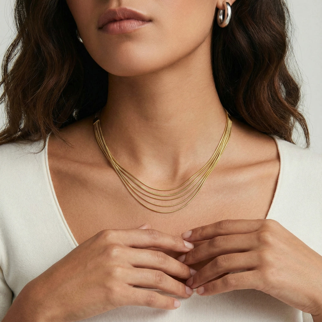 Golden Hour Layers Necklace | Ardently Simple Co