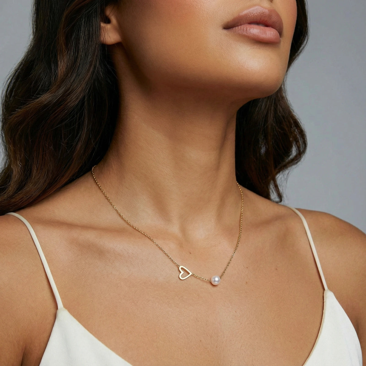 Heart Bead Necklace | Ardently Simple Co