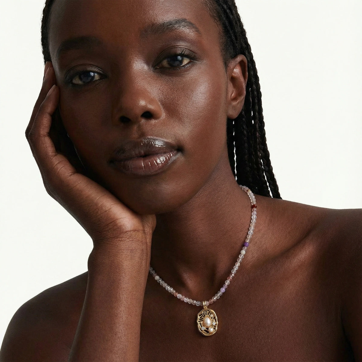 Mystic Garden Gemstone Necklace | Ardently Simple Co
