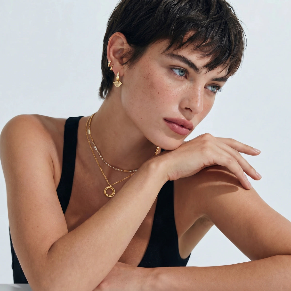 Twisted Harmony Necklace | Ardently Simple Co