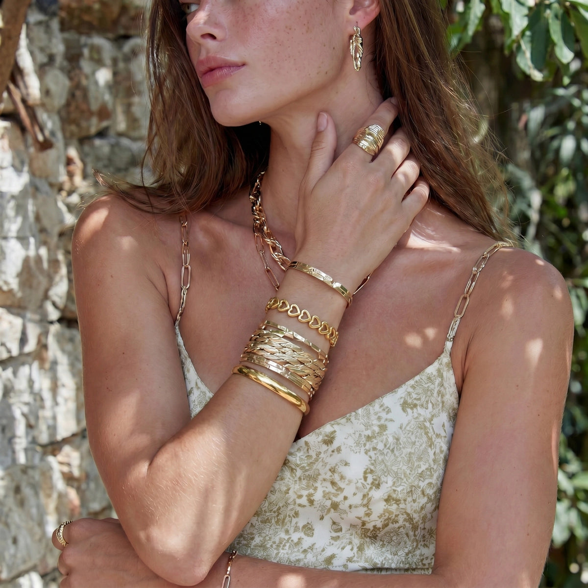 Bold Hinge Bangle | Ardently Simple Co