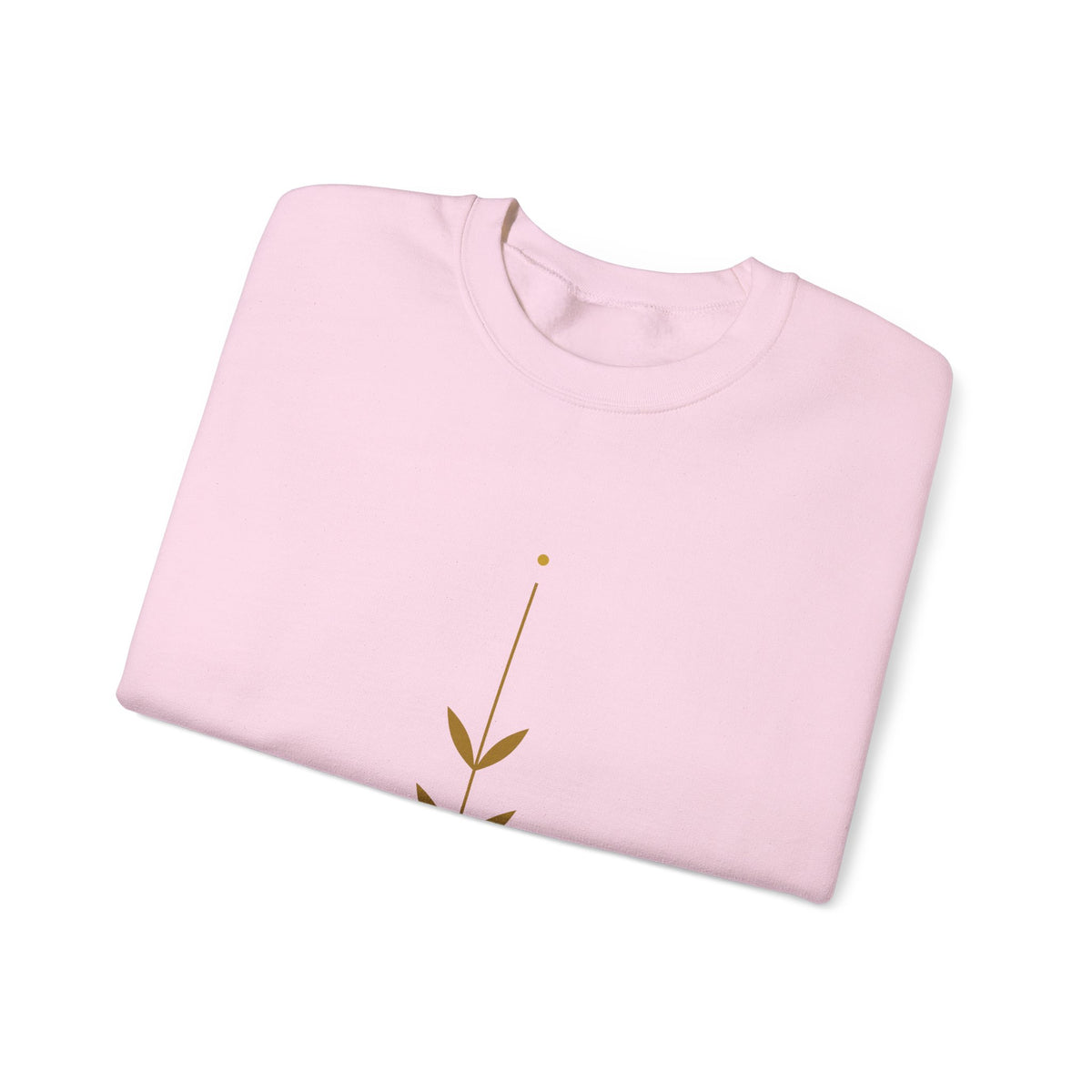 Rooted Botanical Sweatshirt — Gold Sprig Graphic Crewneck
